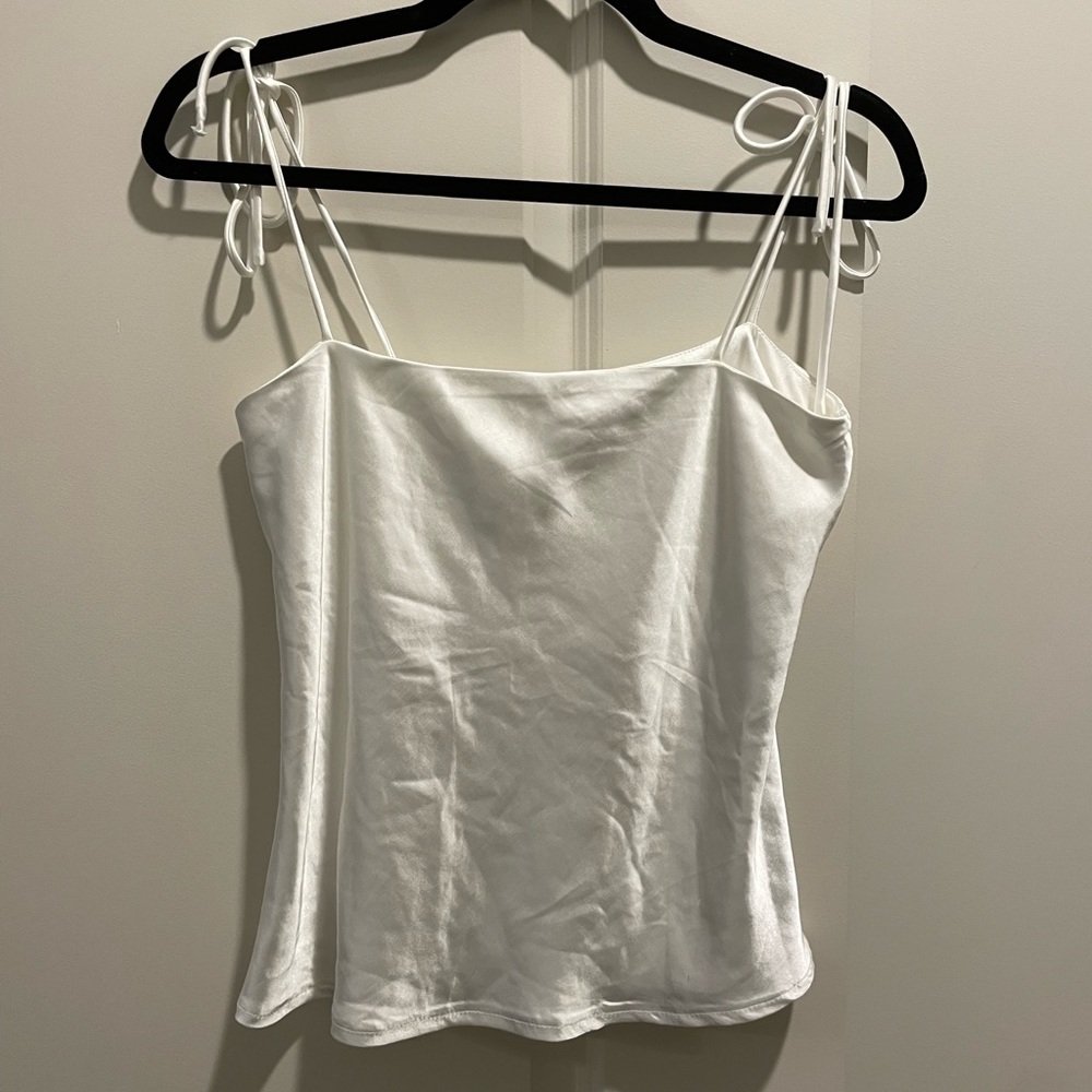 Princess Polly Satin Tie Strap Top